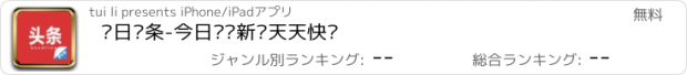 おすすめアプリ 每日头条-今日财经新闻天天快报