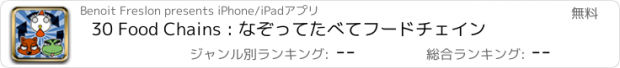 おすすめアプリ 30 Food Chains : なぞってたべてフードチェイン