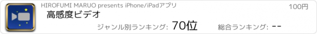 おすすめアプリ 高感度ビデオ