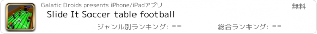 おすすめアプリ Slide It Soccer table football