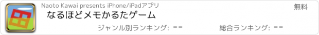 おすすめアプリ なるほどメモかるたゲーム