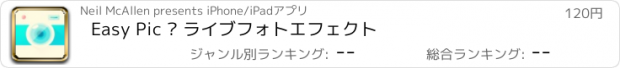 おすすめアプリ Easy Рic – ライブフォトエフェクト