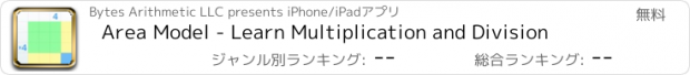 おすすめアプリ Area Model - Learn Multiplication and Division