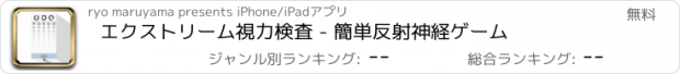 おすすめアプリ エクストリーム視力検査 - 簡単反射神経ゲーム