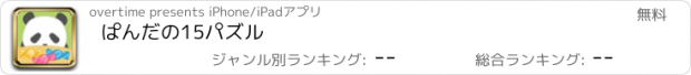 おすすめアプリ ぱんだの15パズル