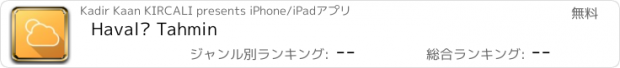 おすすめアプリ Havalı Tahmin