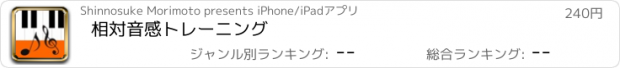 おすすめアプリ 相対音感トレーニング
