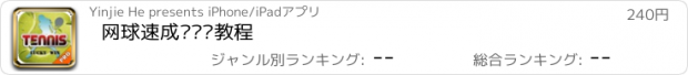 おすすめアプリ 网球速成—视频教程