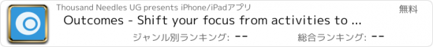 おすすめアプリ Outcomes - Shift your focus from activities to desired outcomes