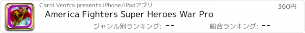 おすすめアプリ America Fighters Super Heroes War Pro