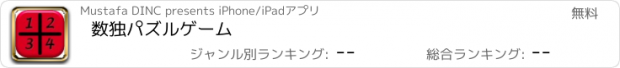 おすすめアプリ 数独パズルゲーム