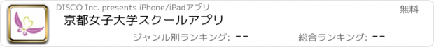 おすすめアプリ 京都女子大学　スクールアプリ