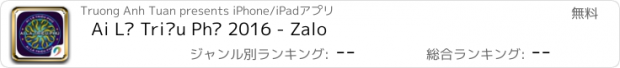 おすすめアプリ Ai Là Triệu Phú 2016 - Zalo