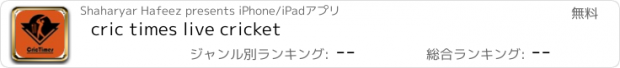 おすすめアプリ cric times live cricket