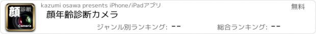 おすすめアプリ 顔年齢診断カメラ