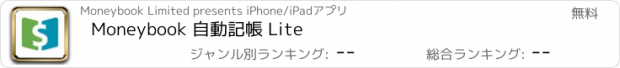 おすすめアプリ Moneybook 自動記帳 Lite