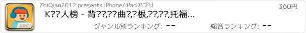 おすすめアプリ K词达人榜 - 背单词,记忆曲线,词根,词缀,词频,托福,雅思,GRE,四级,六级,考研