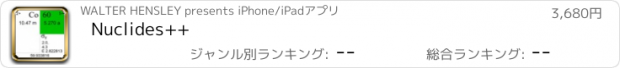 おすすめアプリ Nuclides++