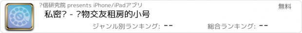 おすすめアプリ 私密达 - 购物交友租房的小号