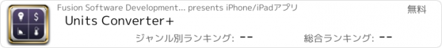 おすすめアプリ Units Converter+