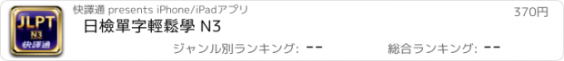 おすすめアプリ 日檢單字輕鬆學 N3