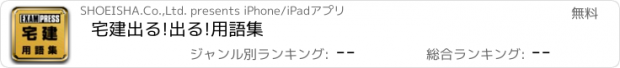 おすすめアプリ 宅建　出る!出る!　用語集