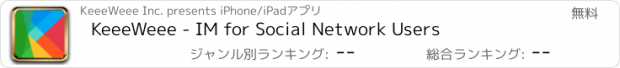 おすすめアプリ KeeeWeee - IM for Social Network Users