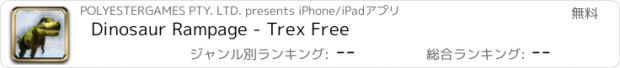 おすすめアプリ Dinosaur Rampage - Trex Free