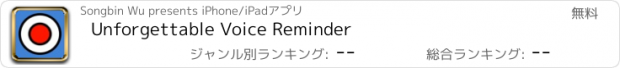 おすすめアプリ Unforgettable Voice Reminder