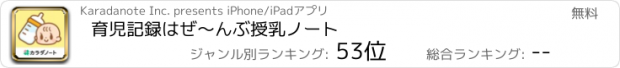 おすすめアプリ 授乳ノート - 産後の子育てに！育児・成長記録を共有しよう！