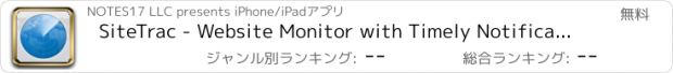 おすすめアプリ SiteTrac - Website Monitor with Timely Notifications