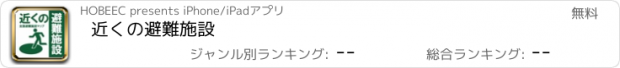 おすすめアプリ 近くの避難施設