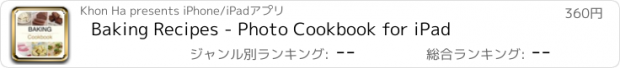 おすすめアプリ Baking Recipes - Photo Cookbook for iPad