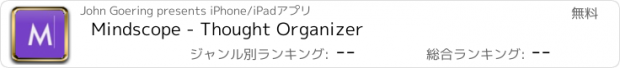 おすすめアプリ Mindscope - Thought Organizer