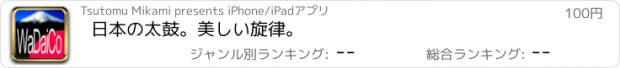 おすすめアプリ 日本の太鼓。美しい旋律。