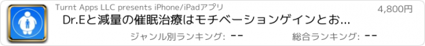 おすすめアプリ Dr.Eと減量の催眠治療はモチベーションゲインとおなかの脂肪を燃やす