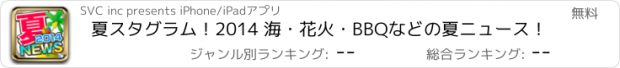 おすすめアプリ 夏スタグラム！2014 海・花火・BBQなどの夏ニュース！