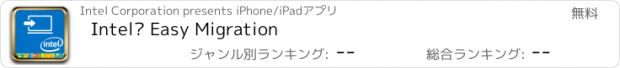 おすすめアプリ Intel® Easy Migration