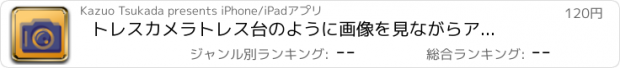 おすすめアプリ トレスカメラ　トレス台のように画像を見ながらアングルが決められるカメラ