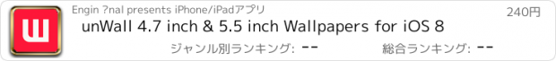 おすすめアプリ unWall 4.7 inch & 5.5 inch Wallpapers for iOS 8