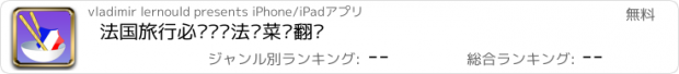 おすすめアプリ 法国旅行必备——法语菜单翻译