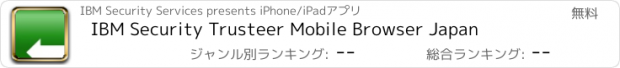 おすすめアプリ IBM Security Trusteer Mobile Browser Japan