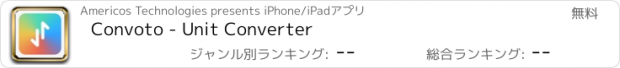 おすすめアプリ Convoto - Unit Converter