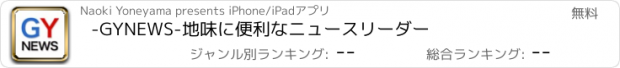 おすすめアプリ -GYNEWS-地味に便利なニュースリーダー