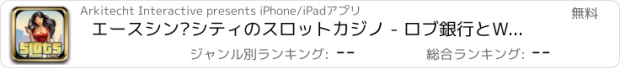 おすすめアプリ エースシン·シティのスロットカジノ - ロブ銀行とWin巨大な777賞！