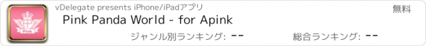 おすすめアプリ Pink Panda World - for Apink