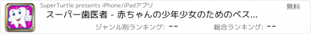 おすすめアプリ スーパー歯医者 - 赤ちゃんの少年少女のためのベストの歯科医事務所ゲーム