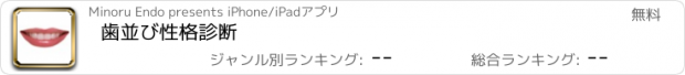 おすすめアプリ 歯並び性格診断