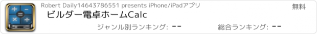 おすすめアプリ ビルダー電卓ホームCalc