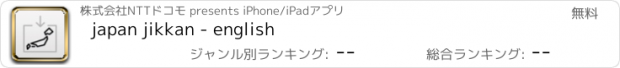 おすすめアプリ japan jikkan - english